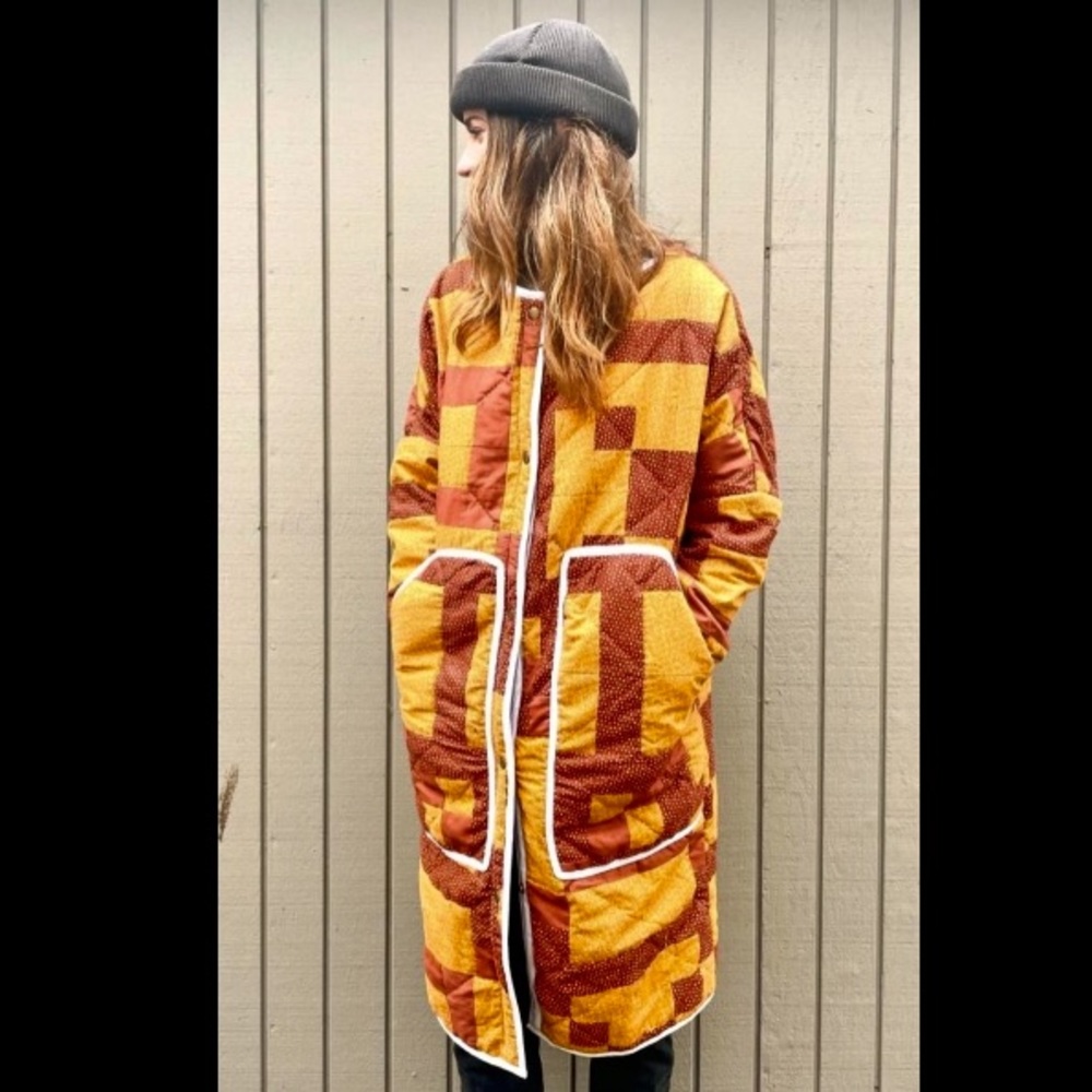 Larae Handmade Quilted Coat